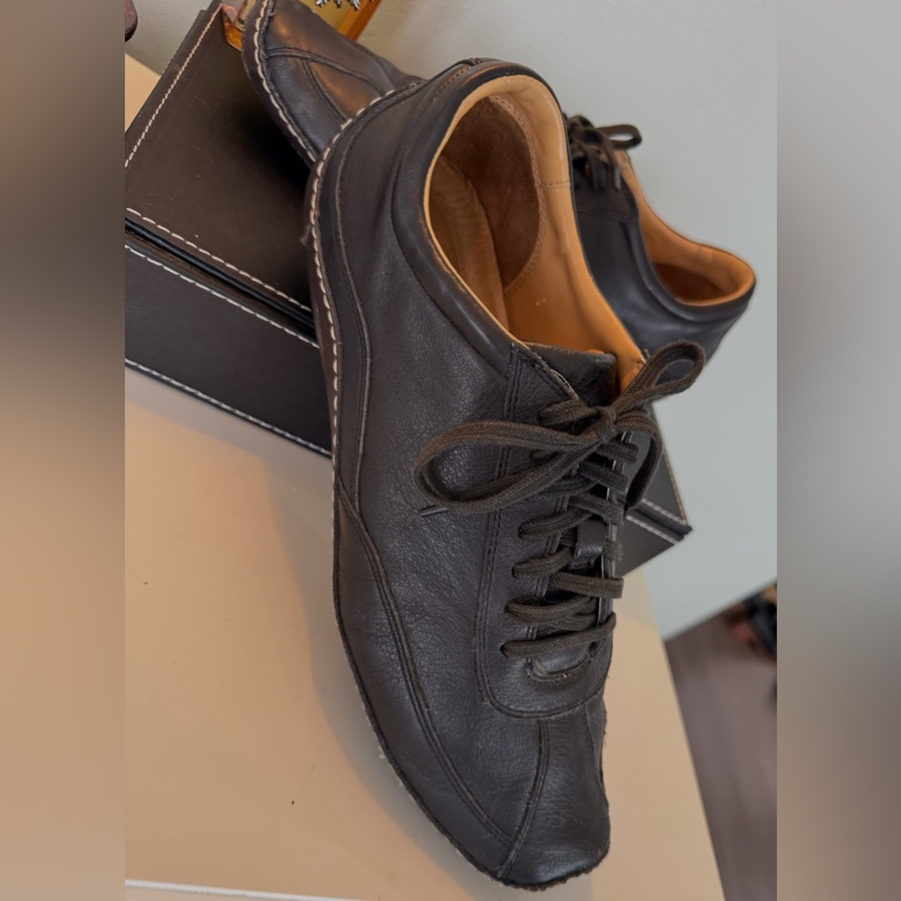 Cole Haan Black Leather Oxfords Lace Men’s SZ 10 - Picture 13 of 14